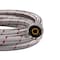 Hausen 120-Inch Stainless steel Washing machine connector 8FT - Elbow, Washing Machine Supply Line, 4PK HA-WM-103-2 - alternate 2